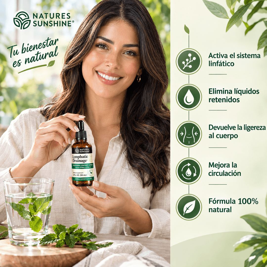 Tu bienestar es natural — fórmula 100% natural de Nature's Sunshine